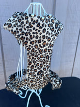 Medium Leopard print No Choke Dog Harness