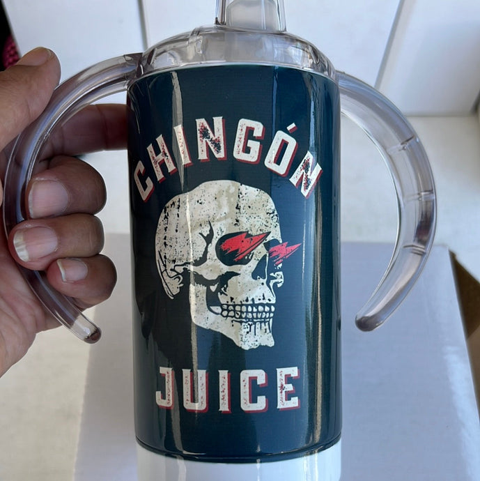 11oz Chingon juice sippy cup