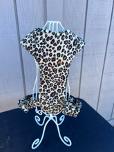 Medium Leopard print No Choke Dog Harness