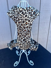 Medium Leopard print No Choke Dog Harness