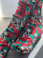 Frenchie Love Valentine socks
