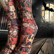 1000 corpses horror sport socks, horror gothic socks, horror movie socks