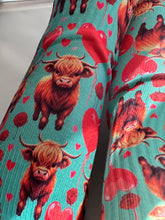 Heartfelt highland cow athletic Socks