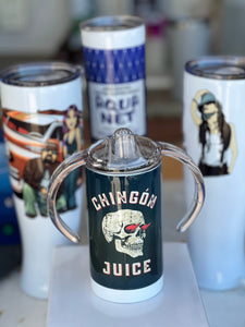 11oz Chingon juice sippy cup