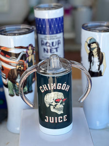 11oz Chingon juice sippy cup