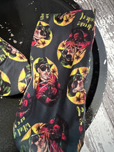 Bad Bunny Freddie Krugar print knee high stockings/socks